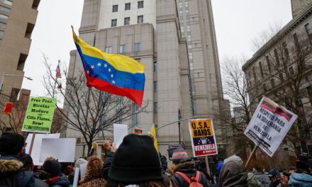 From Washington to Bogotá, protests grow as Maduro faces US judge