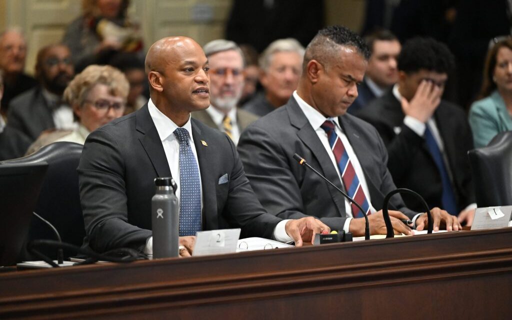 Maryland legislators advance redistricting plan after tense hearing