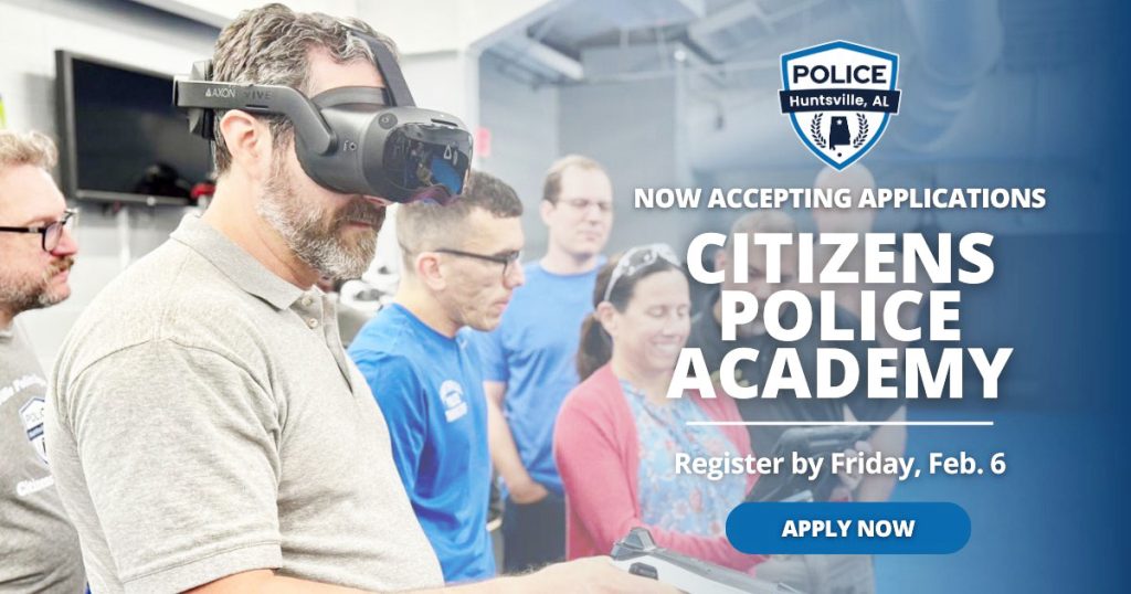 Experience law enforcement firsthand in HPD’s Spring 2026 Citizens Police Academy