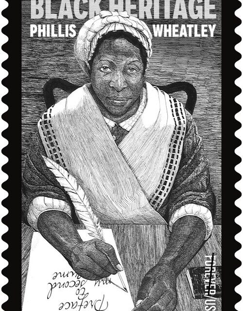 USPS honors Phillis Wheatley, first published African-American poet, with 49th Black Heritage Stamp