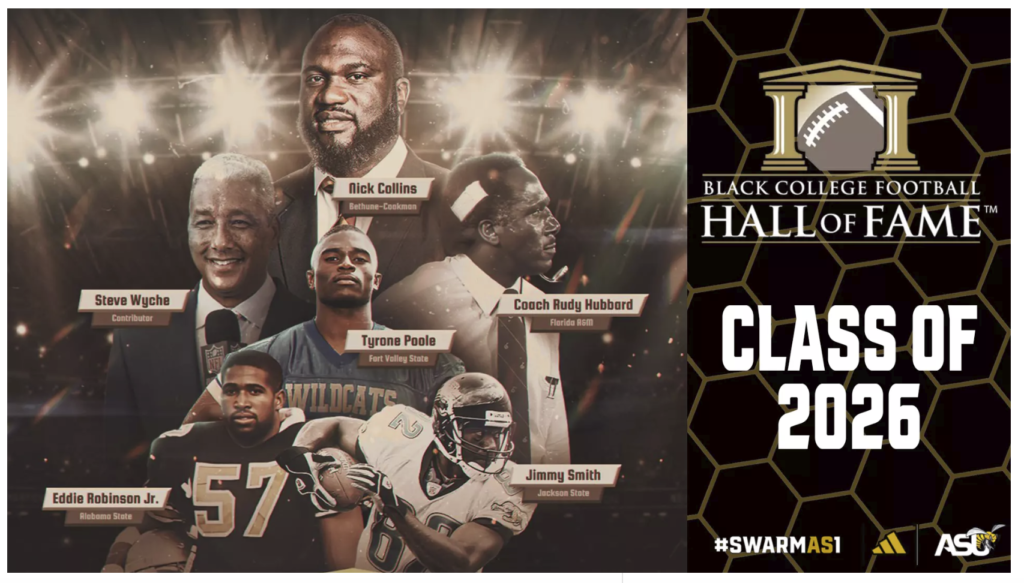 Black College Football Hall of Fame announces 2026 class of six inductees