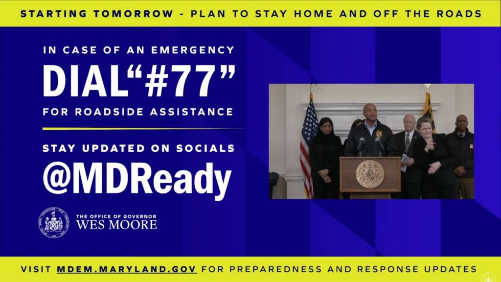 D.C and Maryland officials declare state of emergency ahead of winter storm 