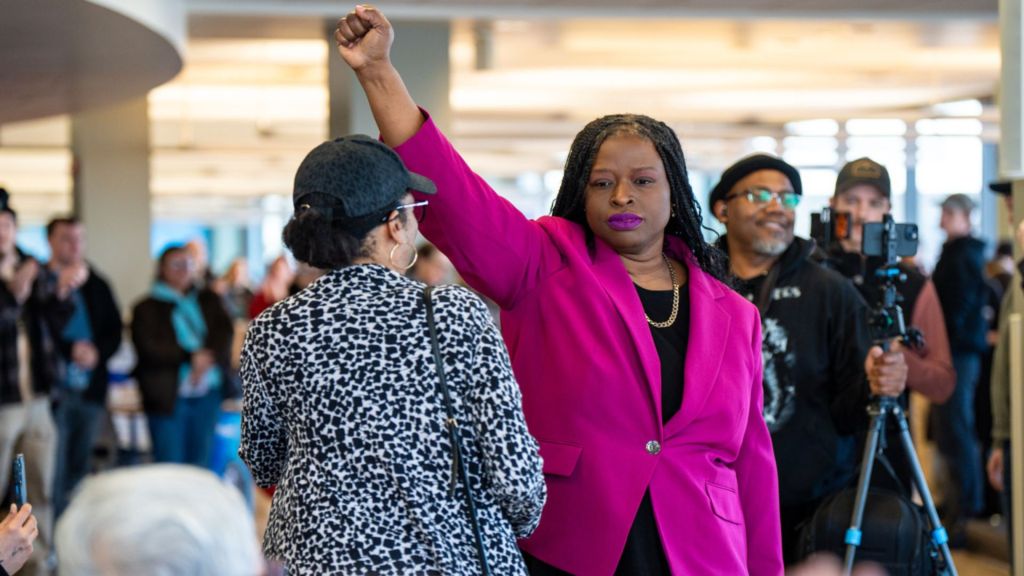 Anti-ICE protest at Minnesota church leads to arrests of Black attorney, journalist