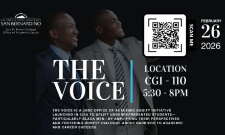 CSUSB to host The Voice 2026: A Community Conversation on Supporting African American Men