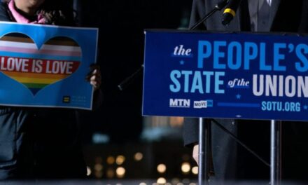 Activists, politicians and celebrities hold alternatives to State of the Union address