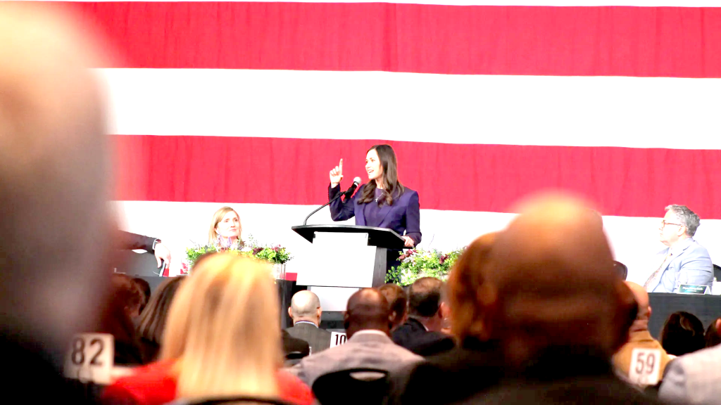 Britt says 50% of the U.S. Space Command workforce will be stationed in Huntsville by 2029