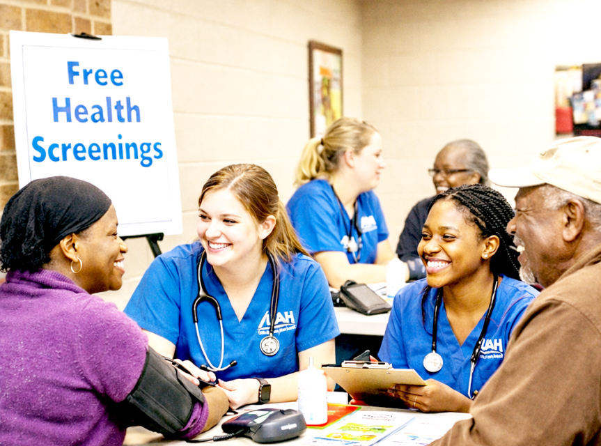 Free Health Screenings Coming to Huntsville Neighborhoods Through New Nursing Program