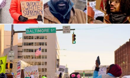 Hundreds protest ICE raids, condition of local federal building used to hold immigrants