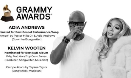 Huntsville’s Adia Andrews and Producer Kelvin Wooten Earn 2026 Grammy Nominations