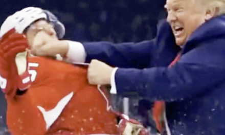 Trump shares AI-generated video depicting hockey brawl after U.S. Olympic win