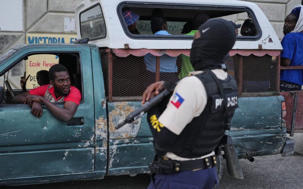 Central Haitian town descends into fire and bloodshed from gang warfare