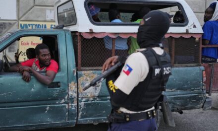 Central Haitian town descends into fire and bloodshed from gang warfare