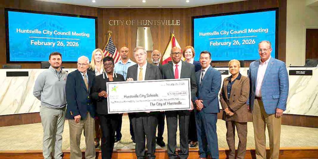 Huntsville Delivers $5.5 Million to City Schools After Early TIF Closures, Signals Long-Term Education Gains