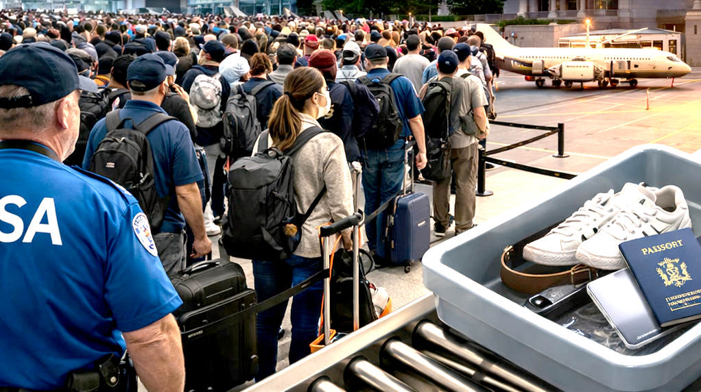 AIRPORT CHAOS SPARKS ACTION: SENATORS WEIGH DEAL TO FUND HOMELAND SECURITY WITHOUT ICE ENFORCEMENT