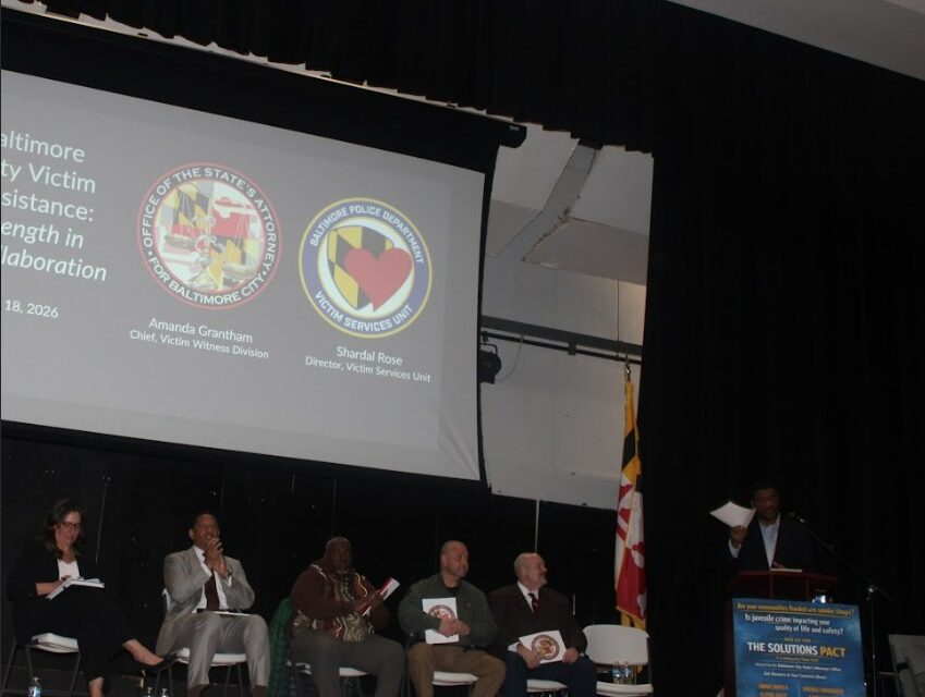 Baltimore City State’s Attorney’s Office hosts town hall on preventing juvenile crime