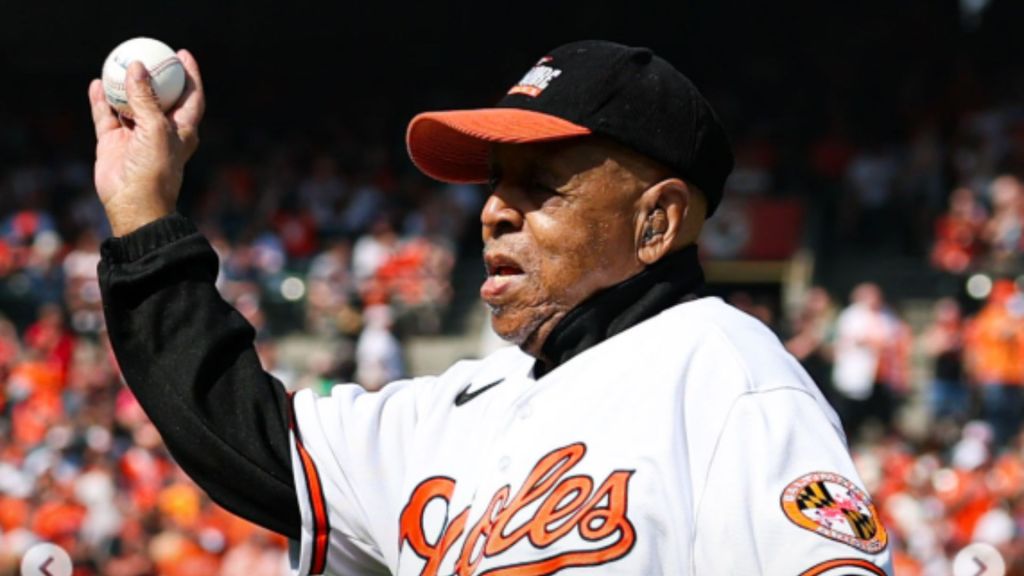 109-year-old veteran and Orioles fan throws ceremonial first pitch in season opener