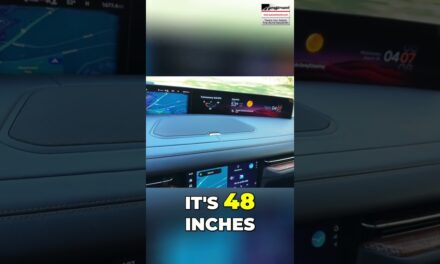 Massive 48-Inch Dashboard Screen Lincoln’s Digital Future! #shorts