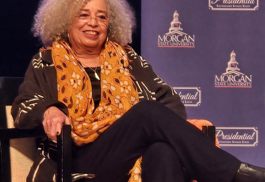 Angela Davis speaks at Morgan State University
