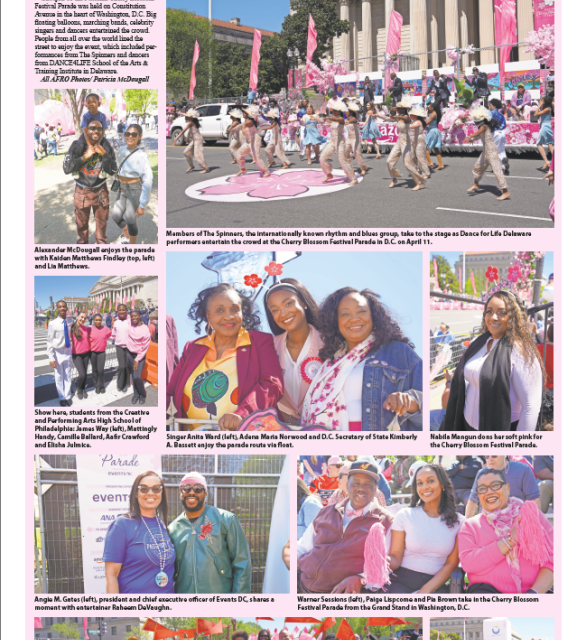 National Cherry Blossom Festival Parade returns                           Sophisticated Settings — Lifestyle — April 17, 2026