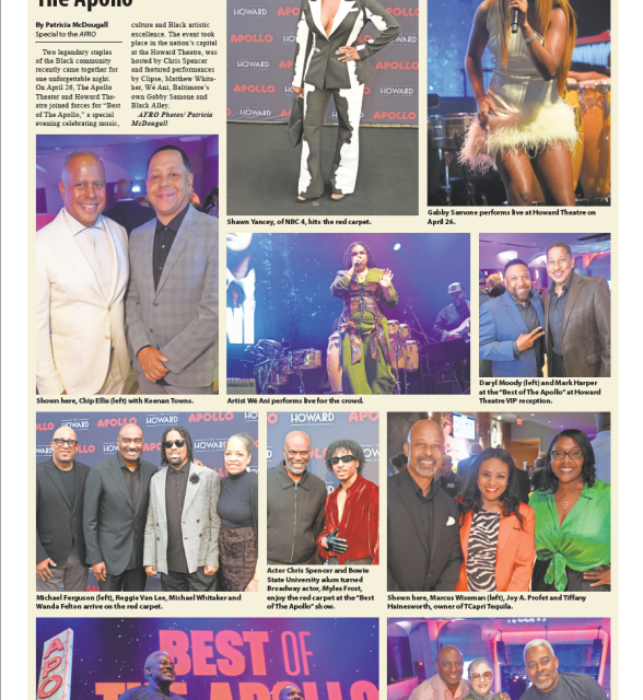 Howard Theatre highlights ‘Best of The Apollo                                    Sophisticated Settings — Lifestyle — May 01, 2026