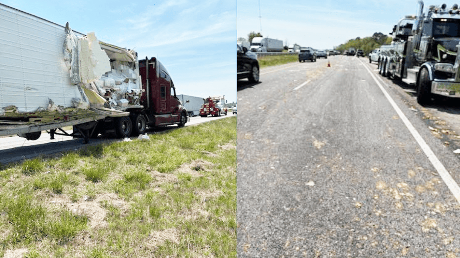 Highway Mess: Chicken Wings Spill Across I-65 inLimestone County