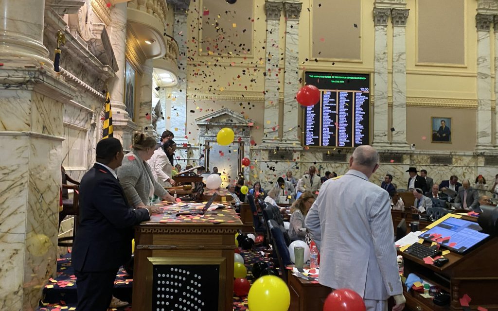 Maryland lawmakers race clock as major bills clear final hurdles