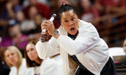 South Carolina’s Dawn Staley says money is driving transfer portal recruiting talks more than ever