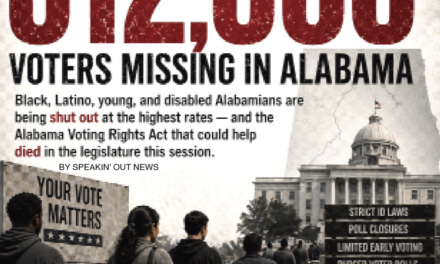 812,000 VOTERS MISSING IN ALABAMA