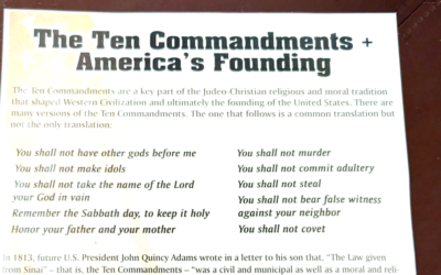New Law Sparks Conversation:Ten Commandments Displays Coming to Some Alabama Schools