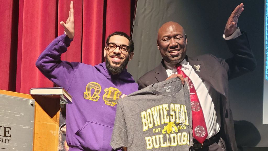 Ben Crump holds civil rights, social justice discussion at Bowie State