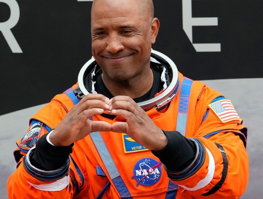NASA Astronaut Victor J. Glover makes history as first Black man to fly around the moon