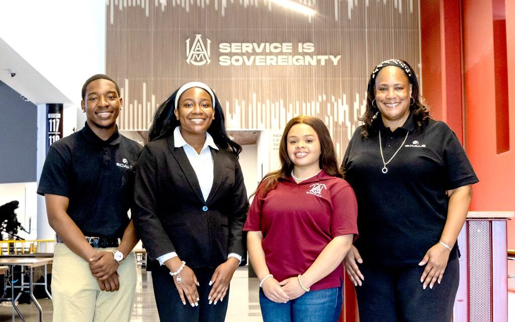 AAMU Students Showcase Research at Inaugural SCALE-Con in Washington