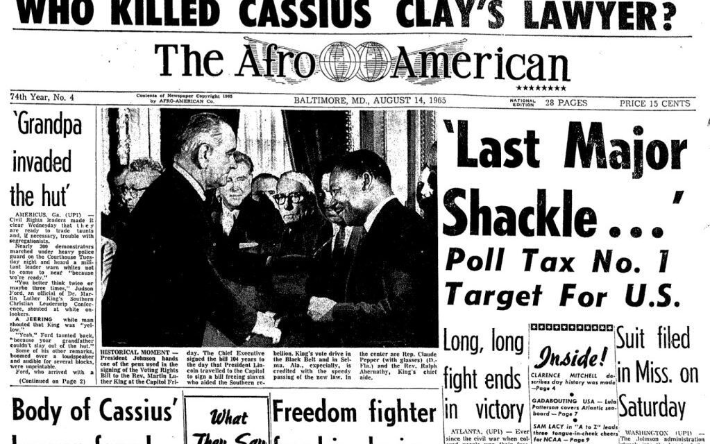 The blood that bought the ballot