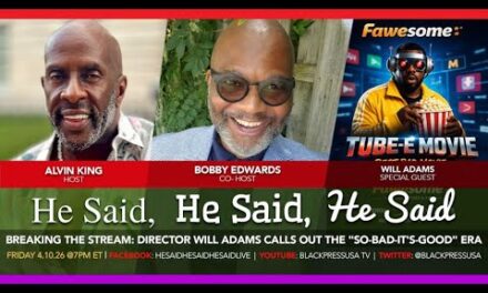 REBROADCAST: Director William Adams Calls Out The “So-Bad—It’s-Good” Era — FRI. 5.8.26