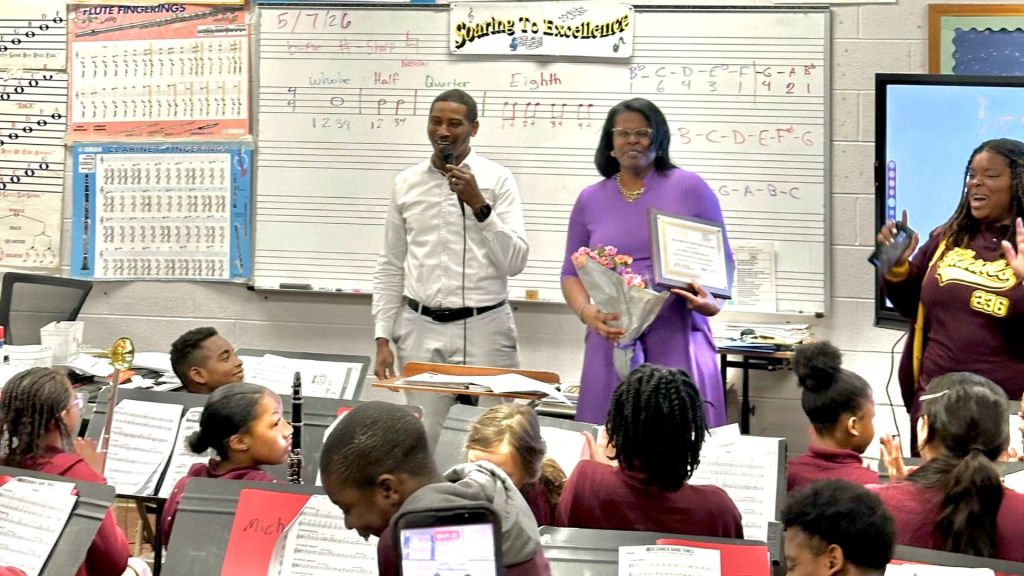 Dr. Otis Eldridge takes 2026 Teacher of the Year title for Baltimore City Public Schools